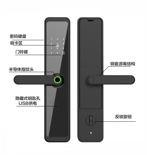 A17S 半自动智能门锁